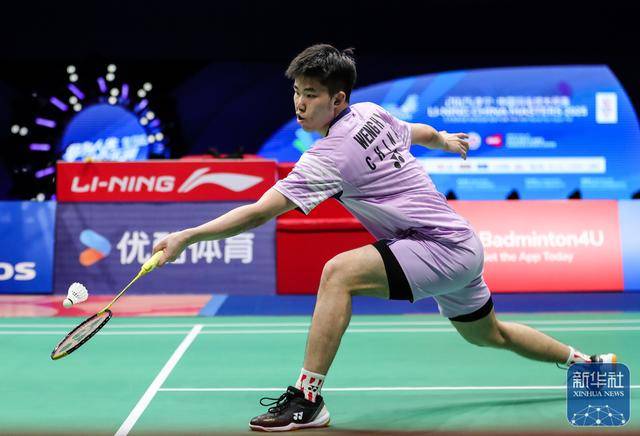 中国羽毛球大师赛｜翁泓阳晋级男单决赛