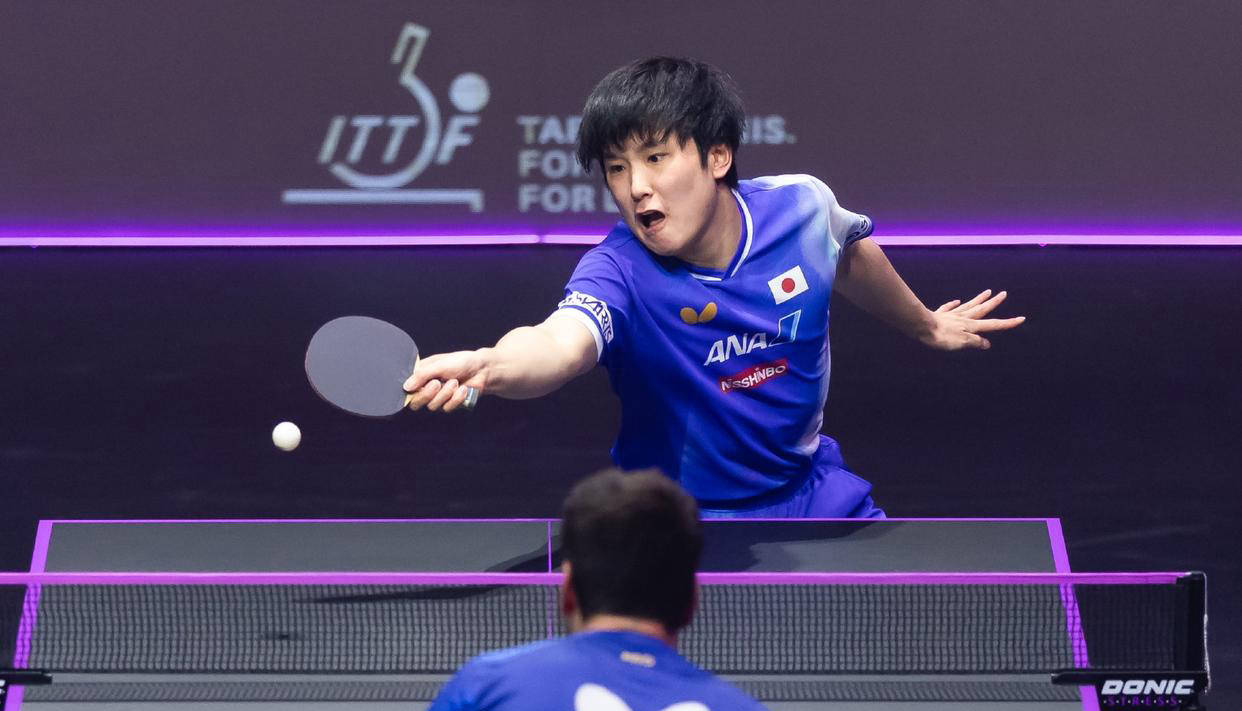 张本美和和张本智和轻松战胜对手，比赛胜负早有定数