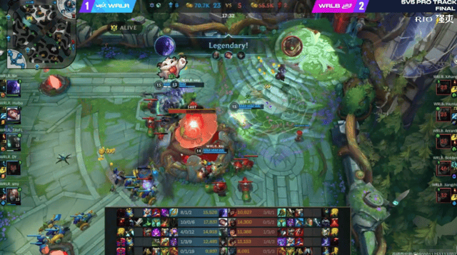 英雄联盟手游全球邀请赛：中国WRL赛区包揽所有冠军