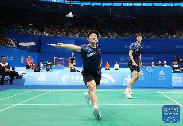 全运会｜刘阳/刘毅晋级羽毛球男双决赛