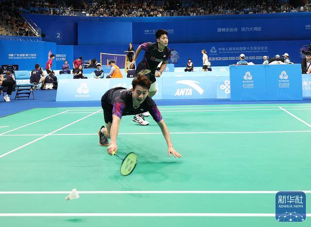 全运会｜王昶/谢浩南晋级羽毛球男双决赛