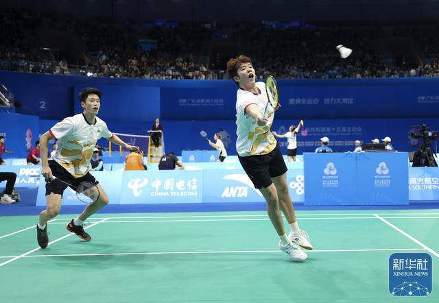 全运会｜王昶/谢浩南晋级羽毛球男双决赛