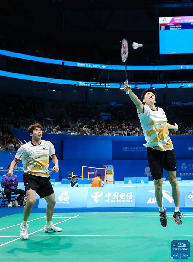 全运会｜王昶/谢浩南晋级羽毛球男双决赛
