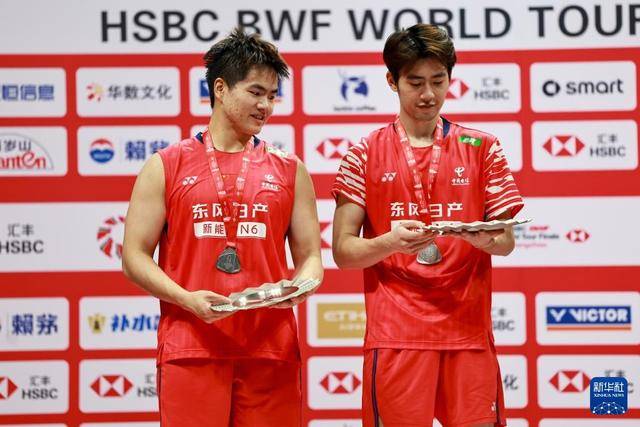 羽毛球——世巡赛总决赛：中国组合梁伟铿/王昶获男双亚军